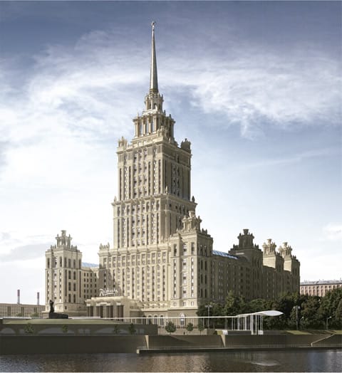 Finalists Announced for Moscow’s Ukraina Hotel Entryway Competition