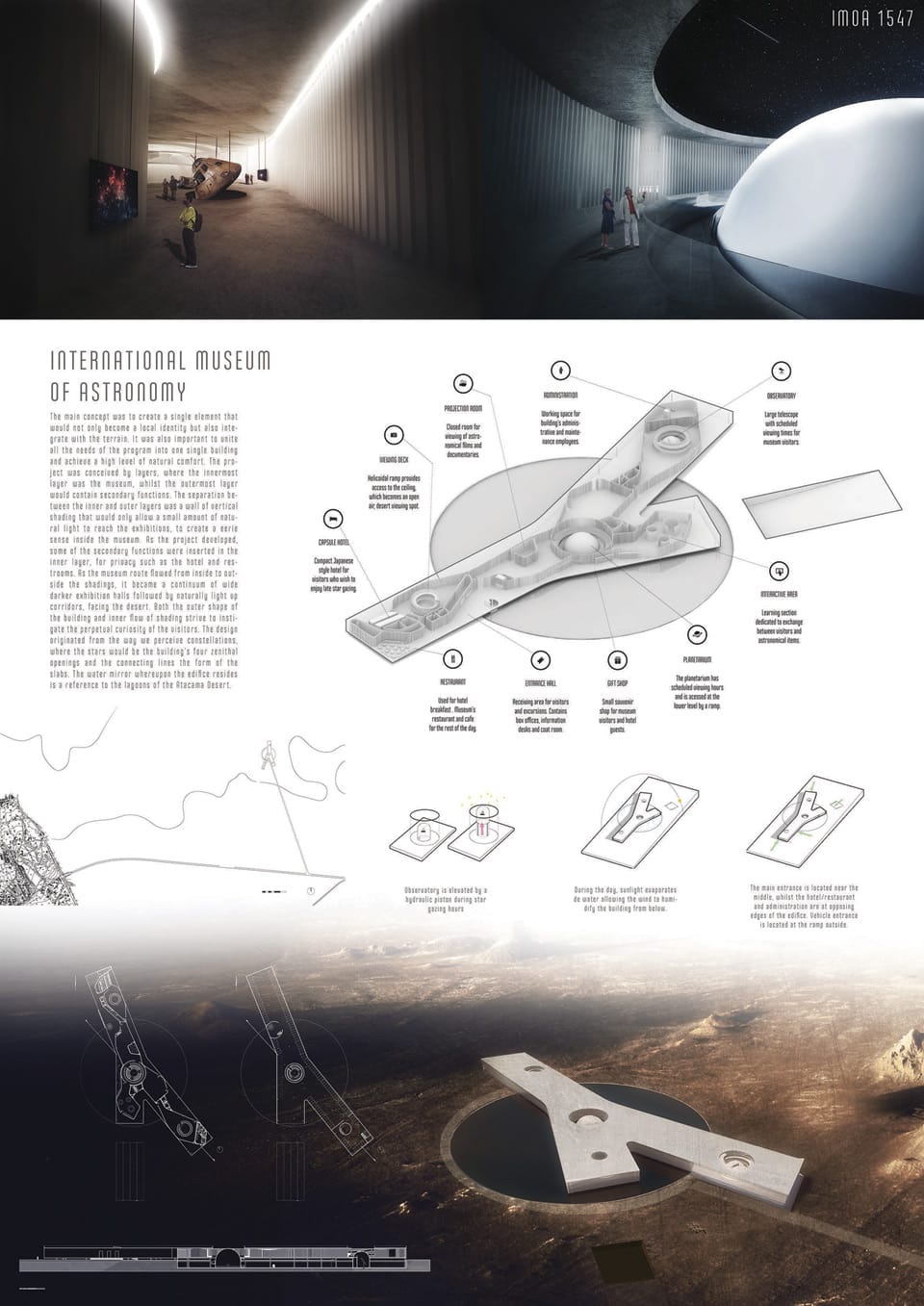 Results of the Competition Atacama Museum of Astronomy