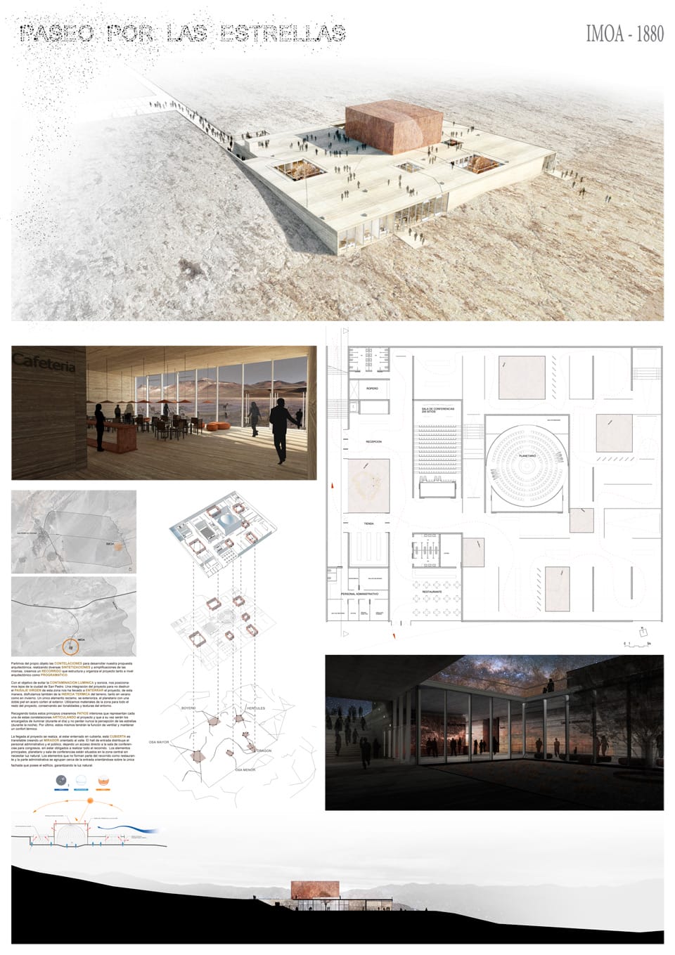 Results of the Competition Atacama Museum of Astronomy