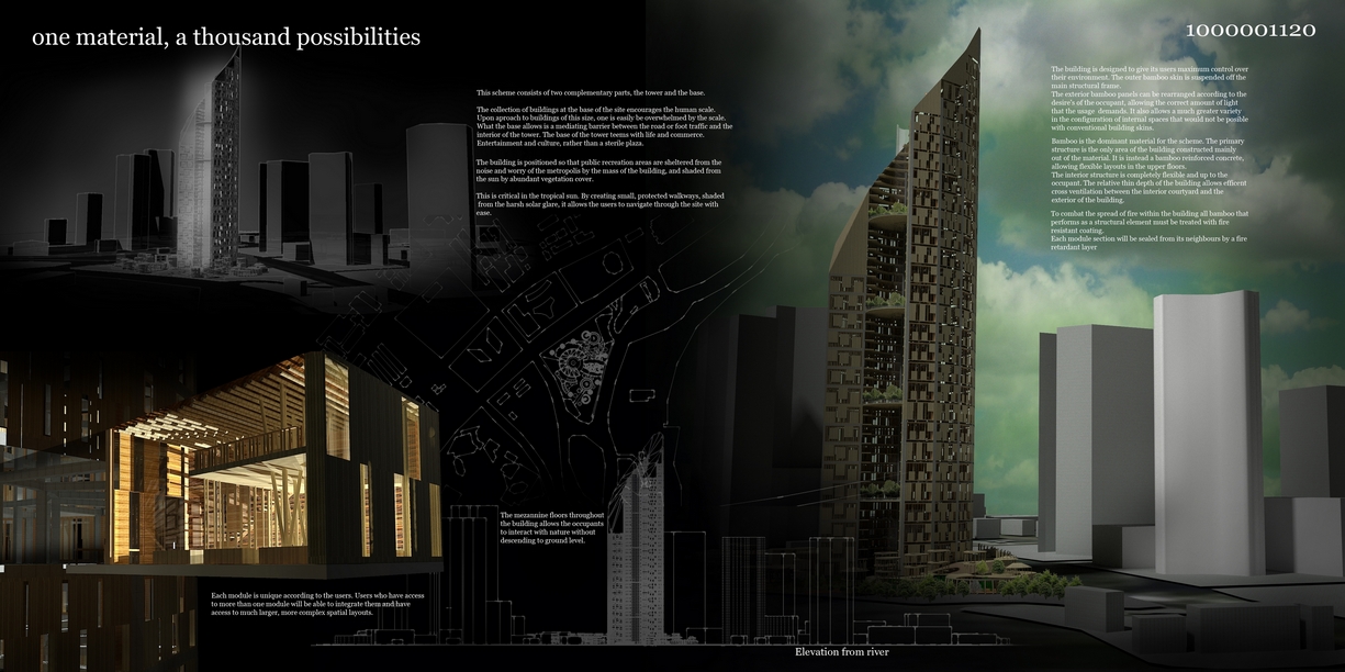 Results of the Competition Bamboo Skyscraper - SINGAPORE