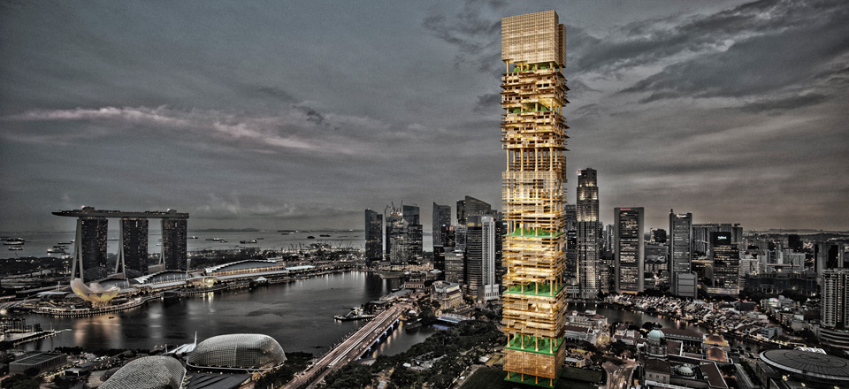 Results of the Competition Bamboo Skyscraper - SINGAPORE