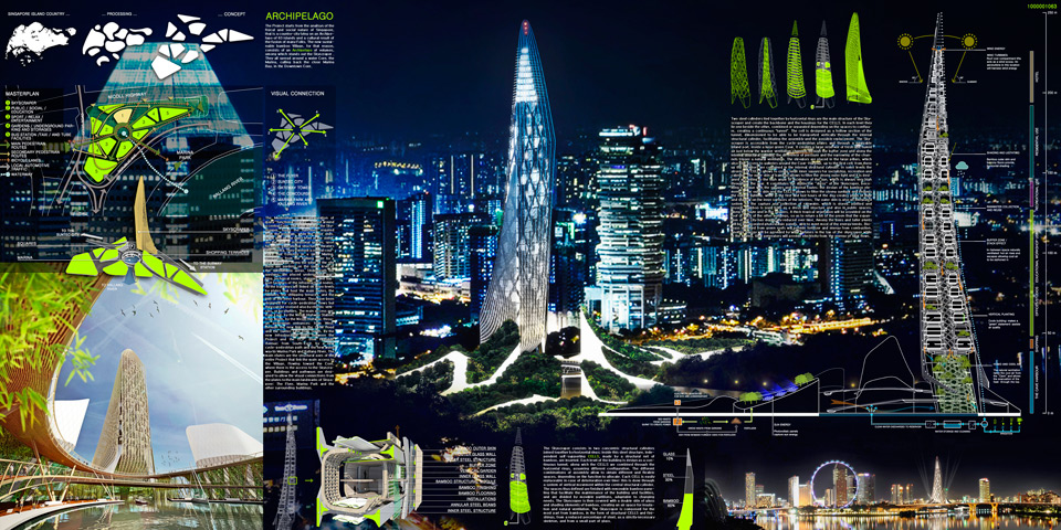 Results of the Competition Bamboo Skyscraper - SINGAPORE
