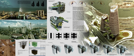 Results of the Competition Bamboo Skyscraper - SINGAPORE