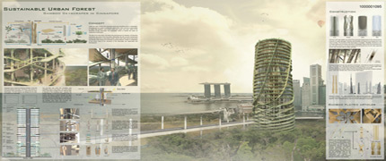 Results of the Competition Bamboo Skyscraper - SINGAPORE