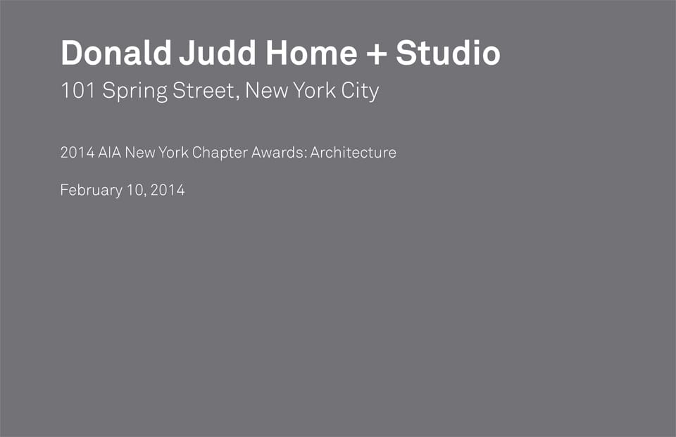 2014 AIANY Design Awards Winners