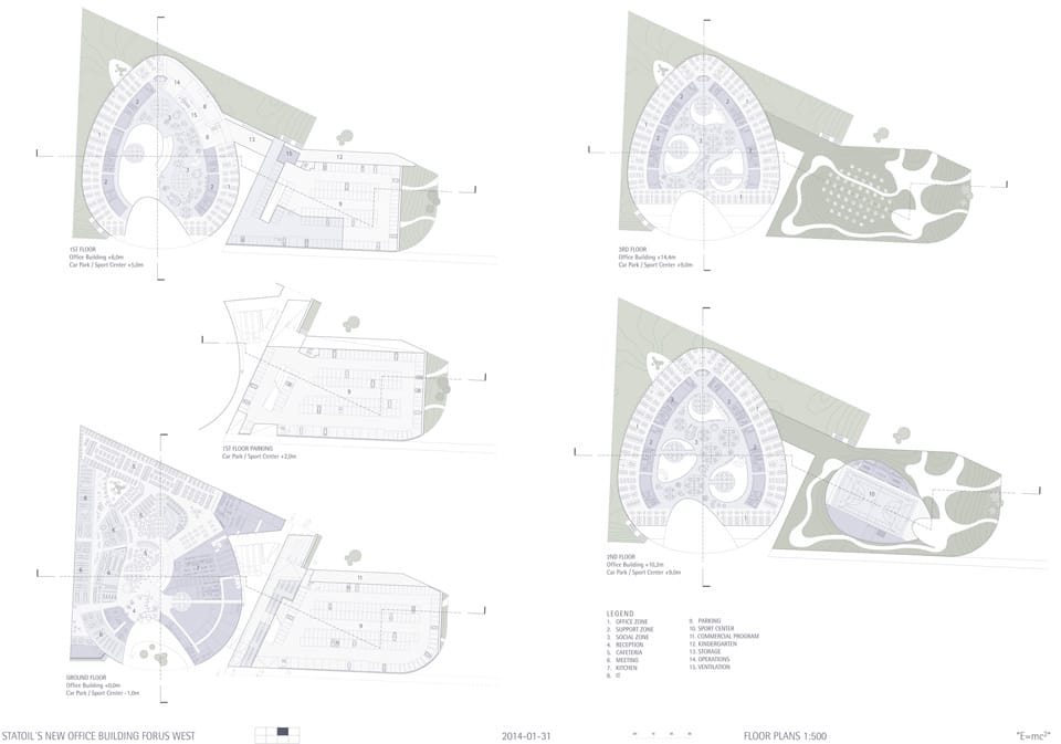 Winner of the Competition New Island School in Hong Kong