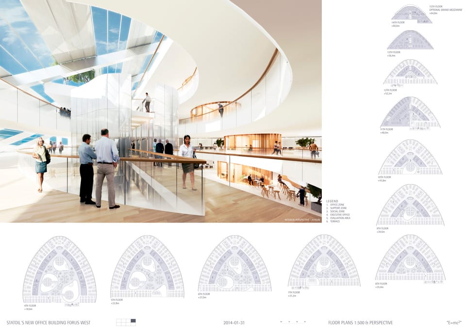 Winner of the Competition New Island School in Hong Kong