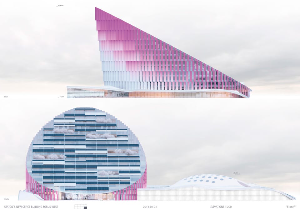 Winner of the Competition New Island School in Hong Kong