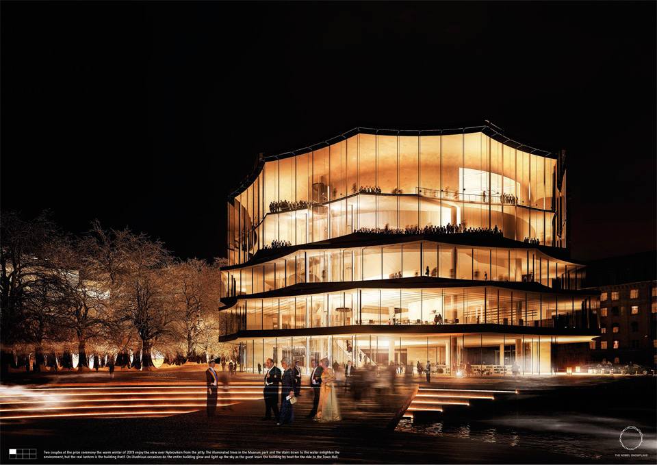 Results of the Nobel Center Competition in Stockholm