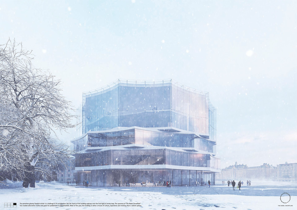 Results of the Nobel Center Competition in Stockholm