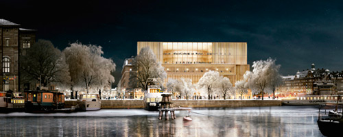 Results of the Nobel Center Competition in Stockholm
