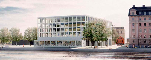 Results of the Nobel Center Contest in Stockholm