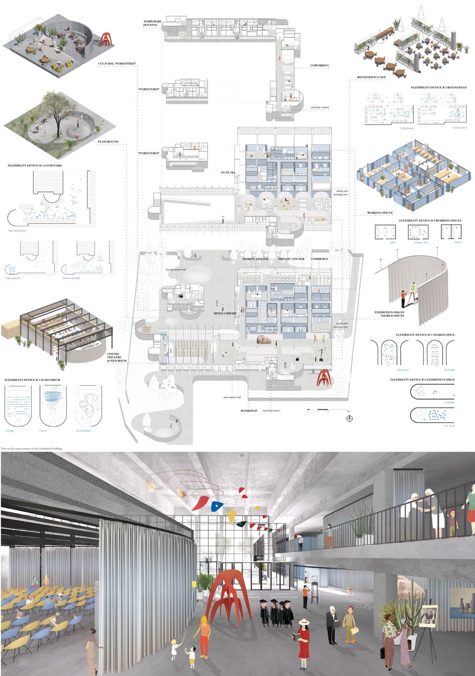 Winners of the Competition YAC – Space to Culture