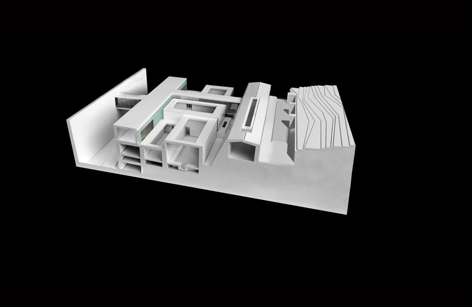 Mangado architects winning proposal for the Thermoludic Center in Amélie-les Bains