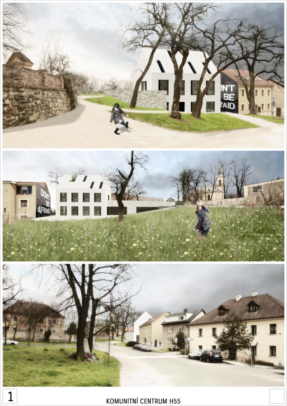 Winners of the Competition for the Community Centre Hloubetínská 55