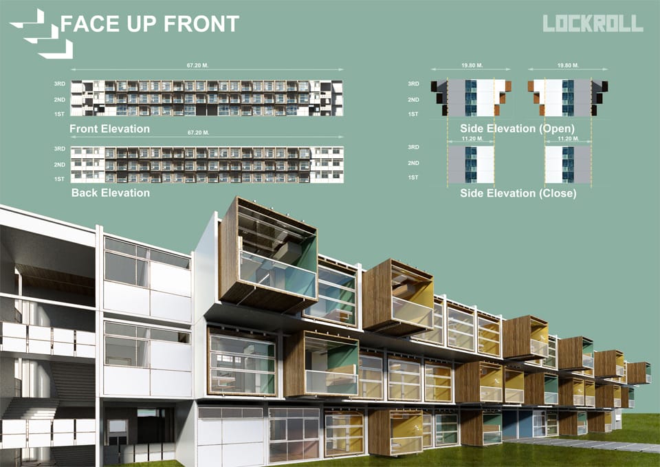 Results of the Competition Ryterna Modular Building