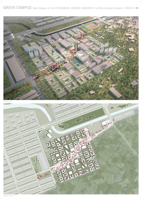 Winners of the Competition for the New Campus of the Vietnamese-German University