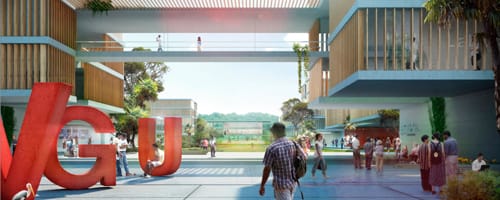 Winner of the Contest for the New Campus of the Vietnamese-German University