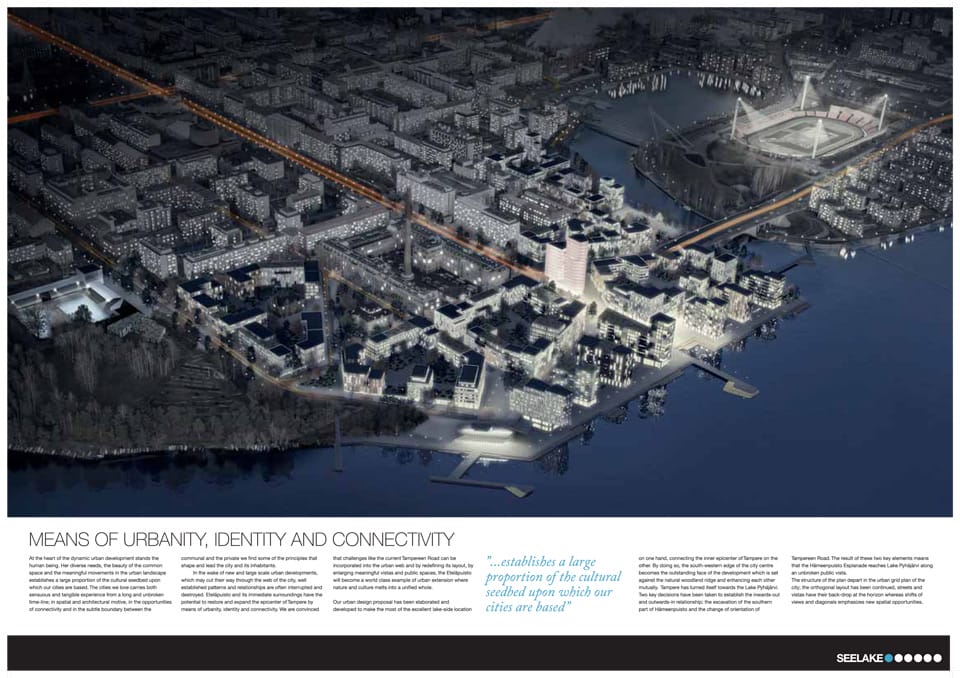 Results of the International design Competition for the Eteläpuisto park