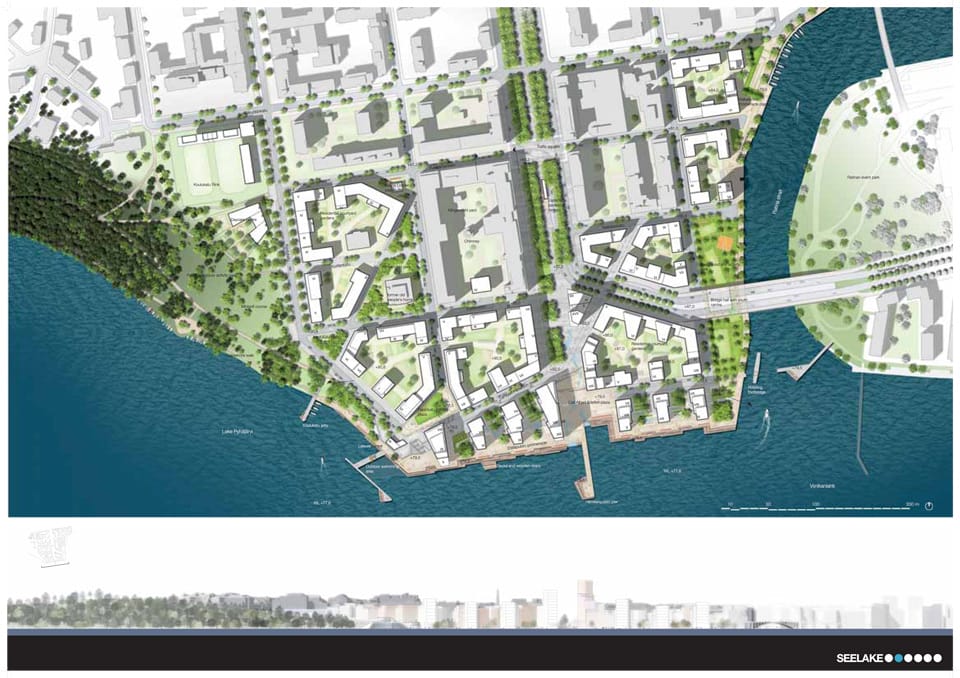 Results of the International design Competition for the Eteläpuisto park