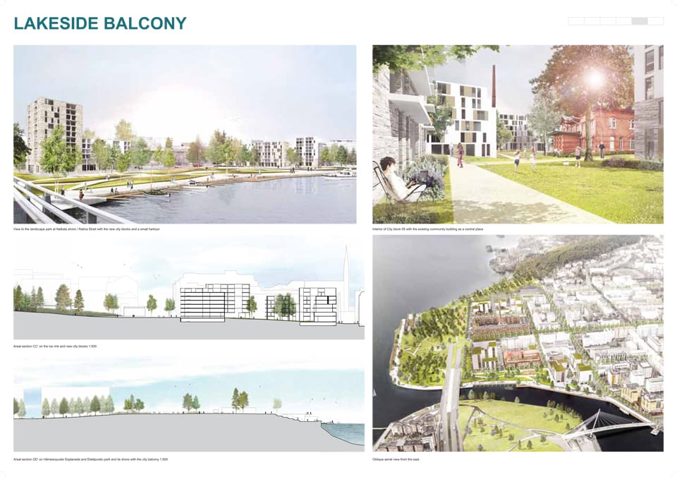 Results of the International design Competition for the Eteläpuisto park