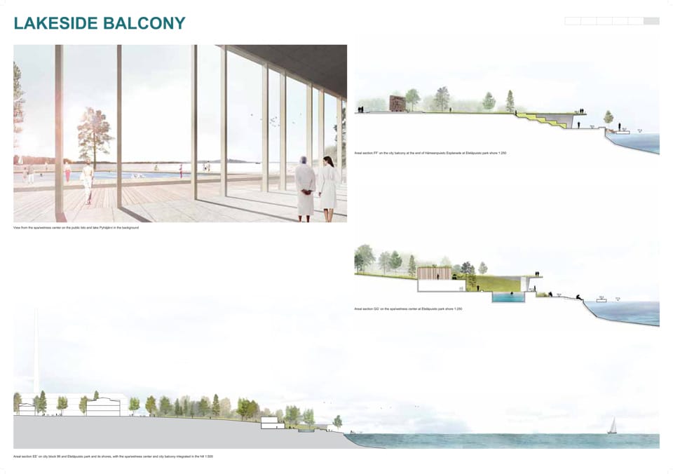 Results of the International design Competition for the Eteläpuisto park