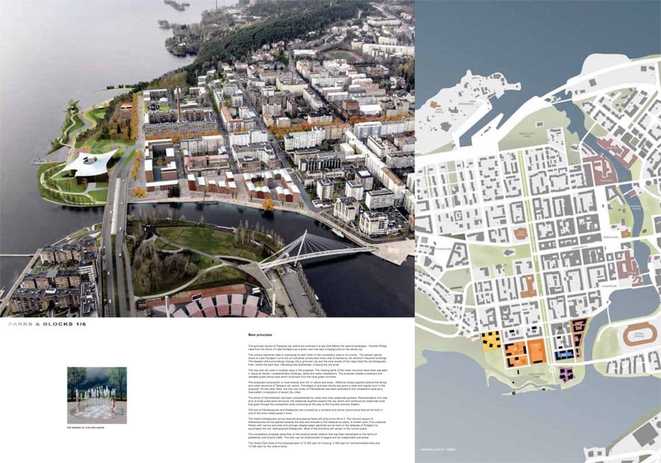 Results of the International design Competition for the Eteläpuisto park