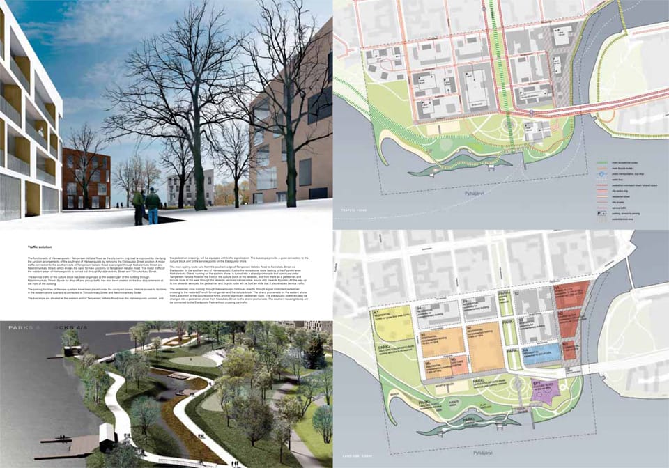 Results of the International design Competition for the Eteläpuisto park