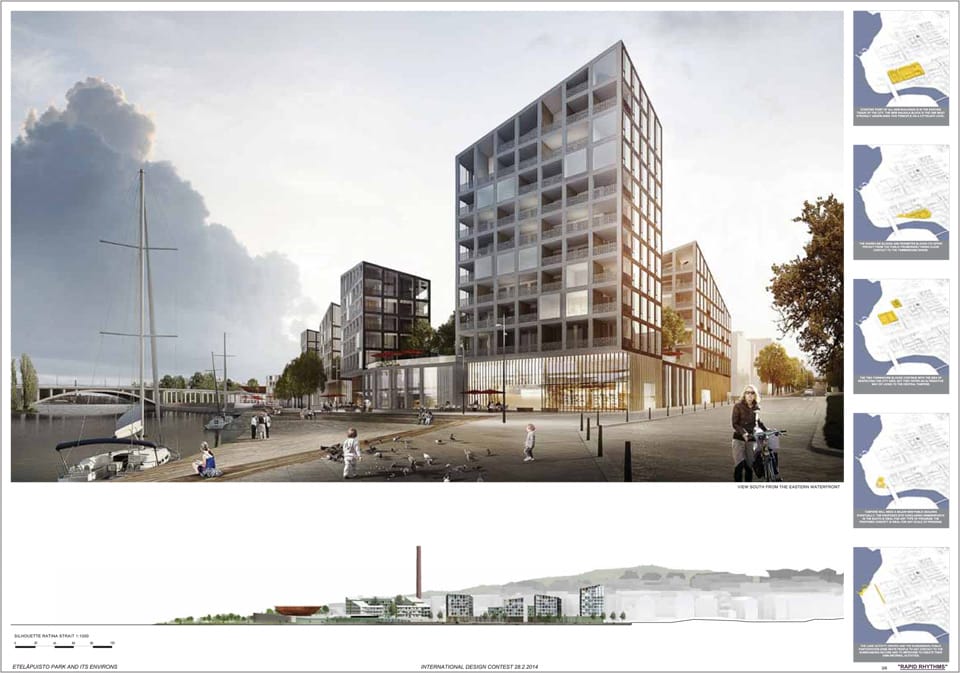 Results of the International design Competition for the Eteläpuisto park