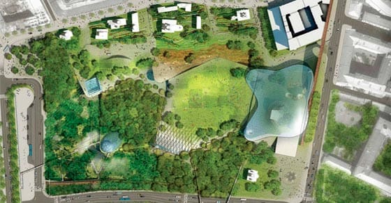 Ganadores del Concurso para el Zaryadye Park en Moscú
