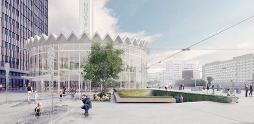 Resultados del Concurso Changing the Face 2013 Rotunda Warsaw
