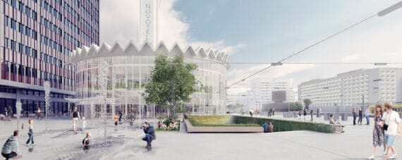 Resultados del Concurso Changing the Face 2013 Rotunda Warsaw