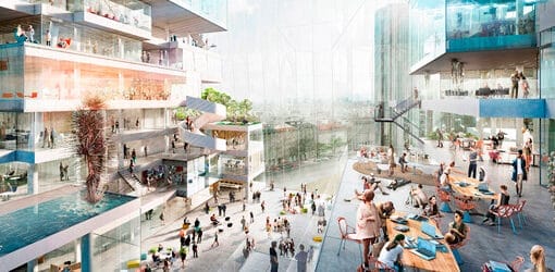 Finalistas del Concurso para el Nuevo Campus Axel Springer