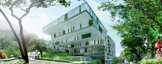 Proyecto ganador del New Island School en Hong Kong