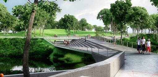 Resultados del Concurso Salford Meadows Bridge