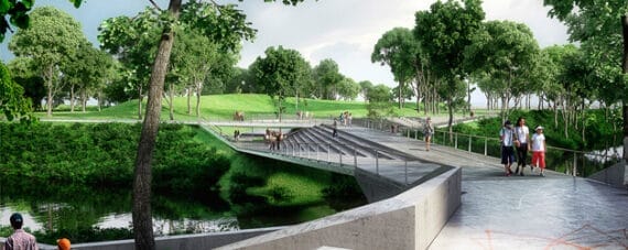 Resultados del Concurso Salford Meadows Bridge