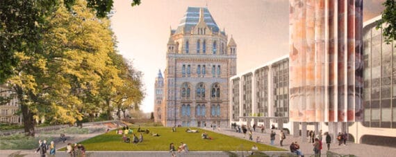 Seleccionados los equipos del Concurso para el entorno del Natural History Museum de Londres
