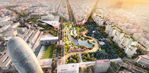 Resultados del Concurso Espacio Libre de la Plaza de las Glòries de Barcelona