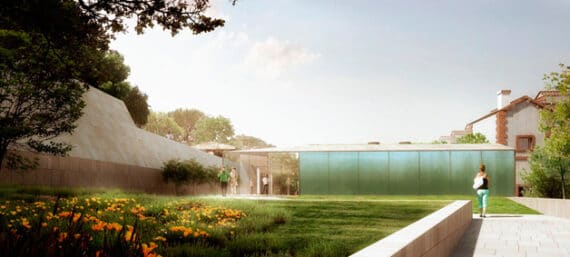 Mangado architects gana el concurso para el Thermoludic Center en Amélie-les Bains