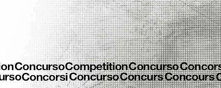 Concurso abierto para arquitectos