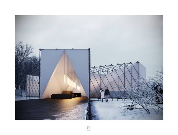OS31 Ganadores concurso Arquitectura Restaurante sobre Rio Congelado